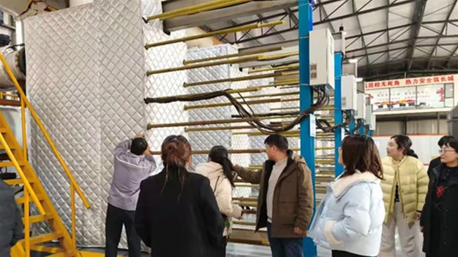 润翔投资有限公司领导参观公司下属河北曲阳友源热力和雄岳热力